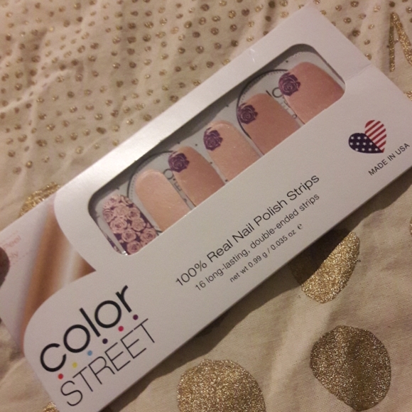 Color Street Other - 2/$20 color street nails andalusia fantasy roses Color Street Other - 2/$20 color street nails andalusia fantasy roses